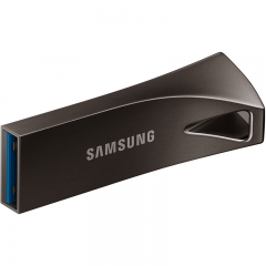 三星（SAMSUNG）128GB USB3.1 U盘 BAR升级版+ 深空灰 读速300MB/s 高速便携（Gen 1）（新老包装随机发货）