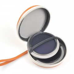耐司（NiSi）圆形滤镜包 圆形UV镜 偏振镜 渐变镜 减光镜 收纳包（浅棕色）
