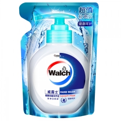 威露士（Walch）健康抑菌消毒99.9%洗手液(健康呵护)袋装 525ml