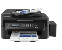 爱普生(EPSON)L551墨仓式 打印、复印、扫描、传真，四合一多功能网络打印机 含安装货号100.C433