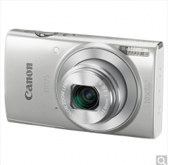 佳能（Canon）IXUS 190 数码相机 （2000万像素 10倍光学变焦 24mm超广角 支持Wi-Fi和NFC）银色  蓝色  货号100.ZD544 银色