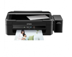 爱普生 L383墨仓式打印机 家用彩色喷墨一体机（打印 复印 扫描） 货号100.C612