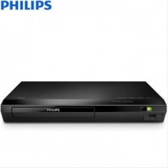 飞利浦（PHILIPS）3D蓝光机 DVD/CD/VCD播放机 音响 音箱 高清HDMI播放器 影碟机 USB播放器 黑色 BDP2590B/93  货号100.X636