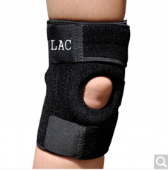 LAC专业运动护膝 跑步护膝户外登山护膝 篮球骑行男女护膝 四弹簧均码  货号100.ZD768 两只装
