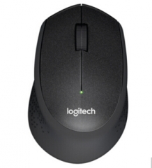 罗技（Logitech）M330 无线静音鼠标 黑色 货号100.N70