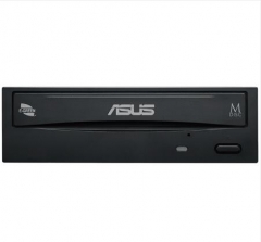 华硕(ASUS) 24倍速 SATA DVD刻录机 黑色(DRW-24D5MT)  货号100.X844