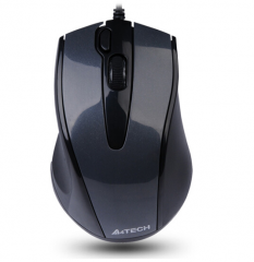 双飞燕（A4TECH) N-500F 有线鼠标 办公鼠标 USB鼠标 笔记本鼠标 黑色 货号100.S869