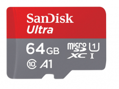非现货7日达 闪迪（SanDisk）A1 64GB 读速100MB/s 至尊高速移动MicroSDXC UHS-I存储卡 TF卡 货号100.S1223