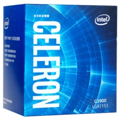 英特尔（Intel）赛扬双核 G3900 1151接口 盒装CPU处理器 货号100.HY11232