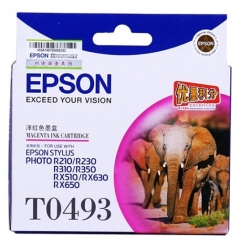 爱普生 EPSON 墨盒 T0493 (洋红色)  货号100.ZL123