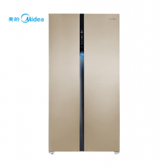 美的(Midea)BCD-645WKPZM 645升 对开门冰箱 变频智能 风冷无霜 货号100.WYH1