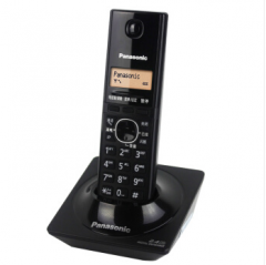 松下 （Panasonic）KX-TG13CNB-1数字单无绳电话机（钢琴黑）货号100.WYH008