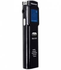 Hanvon汉王录音笔V5000专业远距离降噪锂电池8G黑色e典笔简款 货号100.ZS021