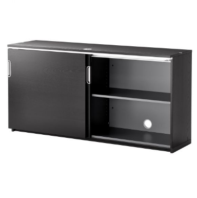 宜家galant 佳兰特 推拉门柜 160厘米×80厘米 黑褐色