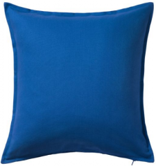 宜家 GURLI 格尔利 垫套 50厘米×50厘米 蓝色 蓝色