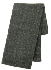 宜家 GURLI 格尔利 休闲毯 120厘米×180厘米 灰绿色 灰绿色
