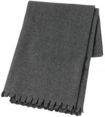 宜家 POLARVIDE 宝勒迈  休闲毯 130厘米×170厘米 灰色 灰色