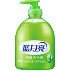 蓝月亮 清洁抑菌 滋润保湿洗手液（芦荟）500g/瓶       QJ.065