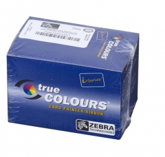 斑马（ZEBRA） P330i证卡打印机 制卡机会员卡VIP卡工作证 原装色带 彩色440CS 货号100.MZ