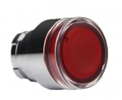 施耐德电气 XB2 复位型 22mm 按钮指示装置附件 ZB2BW34C LED型平头按钮头3个/组  货号100.MZ