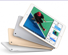 苹果 Apple iPad 平板电脑 9.7英寸（A9芯片/128G/WLAN版/Retina显示屏/Touch ID技术）货号100.LCK