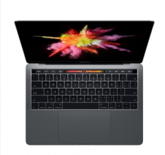 Apple MacBookPro13.3英寸笔记本电脑深空灰（2017款Multi-Touch Bar/Core i5/8GB/512GB MPXW2CH/A）货号100.JM52