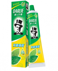 黑人（DARLIE）双重薄荷清新口气牙膏120g 货号100.S1601