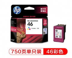 惠普(HP) CZ638AA 46彩色墨盒 HC.047