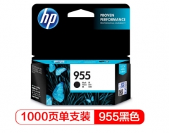 惠普（HP）L0S60AA 955原装墨盒 (适用HP 8210 8710 8720 8730) 黑色 HC.094