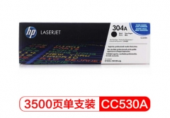 惠普 CC530A 硒鼓  黑色 1支 （适用 Color LaserJet CP2025/2025n/2025dn/2025x 打印机）HC.216
