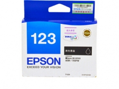 爱普生（EPSON）T1231黑色墨盒 （适用80W 700fw机型）HC.122