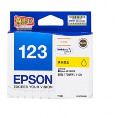 爱普生（EPSON）T1234黄色墨盒 （适用80W 700fw机型）HC.120