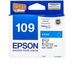 爱普生（Epson）T1092青色墨盒 C13T109280 HC.141