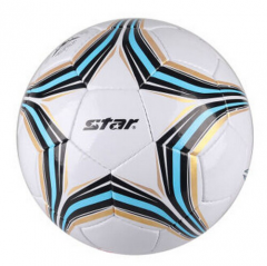 Star世达足球 PU材质5号粘结标准足球 SB5385蓝色 货号100.YF051