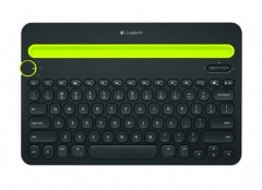 罗技（Logitech）K480 多设备蓝牙键盘 IPAD键盘 手机键盘 黑色 PJ.052