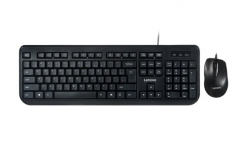 联想（Lenovo）FBL322 家用商用 有线键盘鼠标套装 黑色 货号100.SQ1111