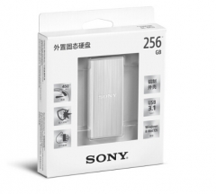 索尼（SONY） SL-BG2 USB3.0 3.1 固态移动硬盘256G 银色 货号100.SQ1415 银色