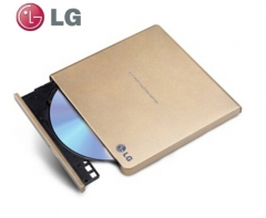 LG 8倍速USB2.0外置DVD光驱刻录机（兼容win8和MAC操作系统） 玫瑰金 GP65NG60 货号100.SQ1430