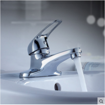 wg单把二联水咀全铜水龙头